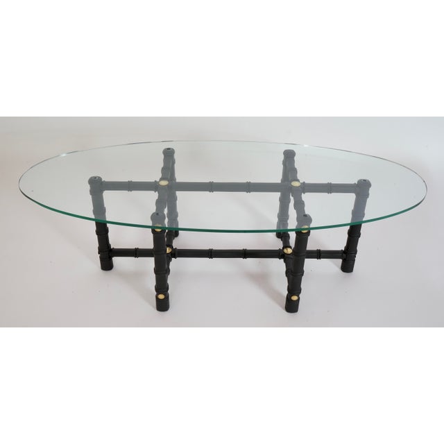 Stunning table that has been in our family since the early 70s. It is substantial, yet the glass table and open-style...