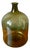 Large Green Blown Glass Carboy with Flared Neck, France, 19th Century For Sale