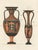 Albert Genick, Greek Amphorae with Classical Figures Double-Page, 1883, Lithograph For Sale - Image 3 of 11
