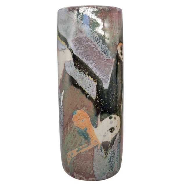 Late 20th Century Don Curreri Art Pottery Vase For Sale - Image 13 of 15
