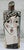 A striking Spanish modernist stoneware vase by Alfajar Ceramica, hand painted with a bold abstract female face and...