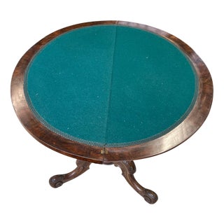 Queen Victoria Game Table, 19th Century For Sale