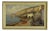 Vincenzo Canino, Seascape and Coastal Village, Naples, 1925, Oil on Canvas For Sale