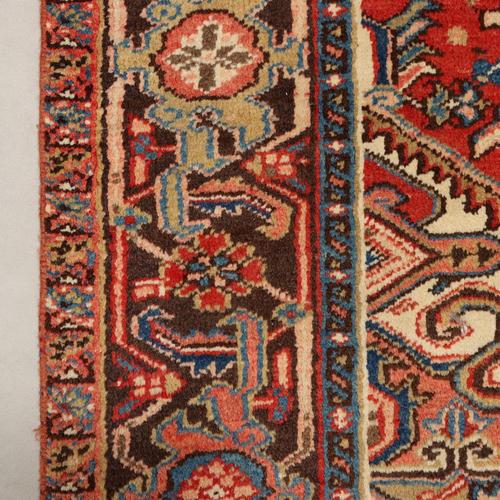 Textile Middle Eastern Heriz Rug For Sale - Image 7 of 10