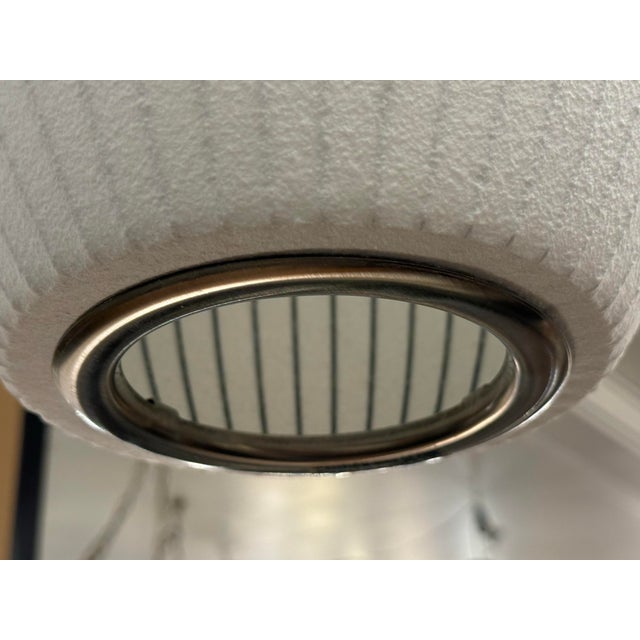 White George Nelson for Herman Miller Nelson Cigar Bubble Pendant Light For Sale - Image 8 of 12