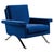 Blue 875 Armchair by Ico & Luisa Parisi for Cassina For Sale - Image 8 of 8