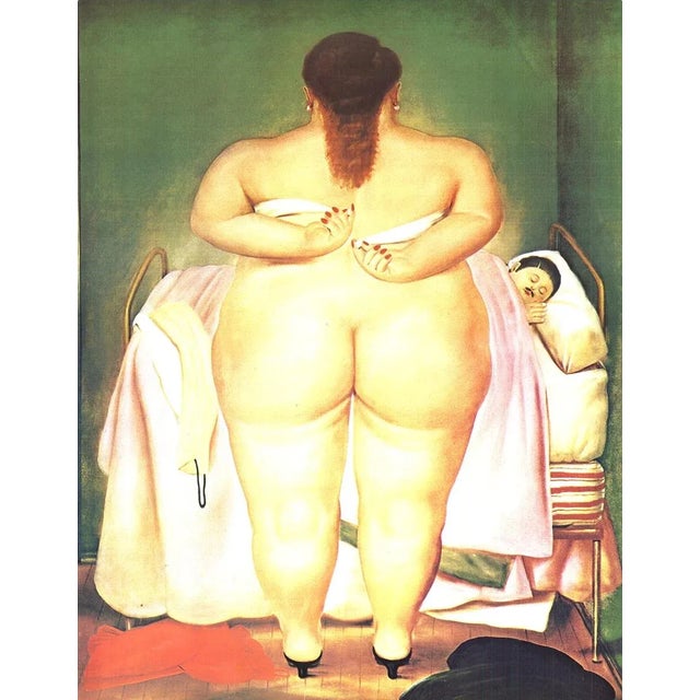 Artist: Fernando Botero Title: The Morning After Year: 1980 Signed: No Medium: Offset Lithograph Paper Size: 37 x 26.75...