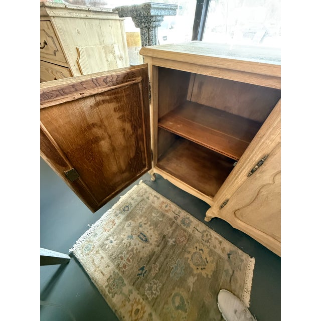 Mid 20th C. French Louis XV Bleached Oak Enfilade For Sale - Image 4 of 11