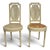 2000 - 2009 Louis XVI Style Lacquered and Caned Chairs, Set of 2 For Sale - Image 5 of 5