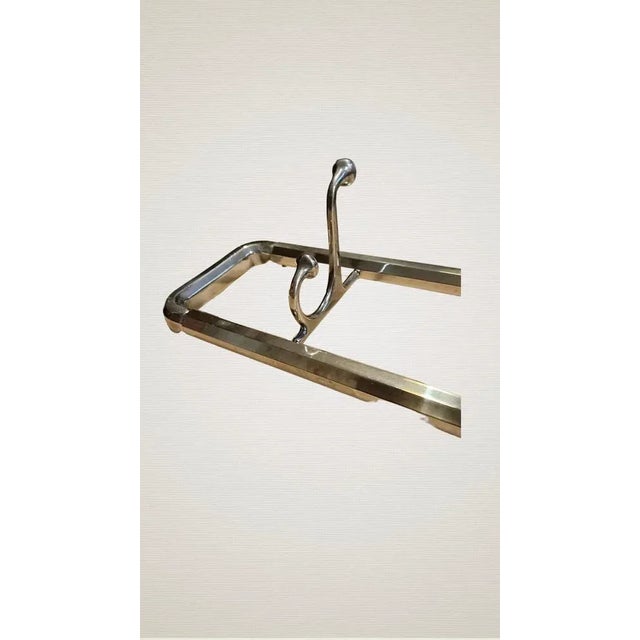 Vintage Design -Wall with four swivel hooks; With beautiful silver color and octagonal structure. -Design period 1920 to...