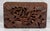 Brown Vintage Traditional Walnut Heavily Carved Storage Box For Sale - Image 8 of 11