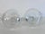 Transparent Vintage Eapg Handblown Glass Cruets W/ Etched Philadelphia City Seal, Pair For Sale - Image 8 of 11