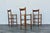 1970s Set of 3 Danish Modern Style Oak Bar Stools With Rush Seats | Mid-Century For Sale - Image 9 of 18