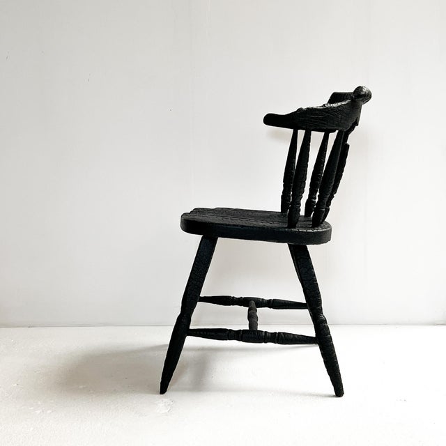Black Early Smoke Chair by Maarten Baas For Sale - Image 8 of 11