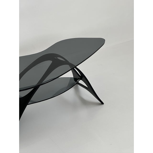 Black Model CM Arabesco Coffee Table by Carlo Mollino for Zanotta For Sale - Image 8 of 12