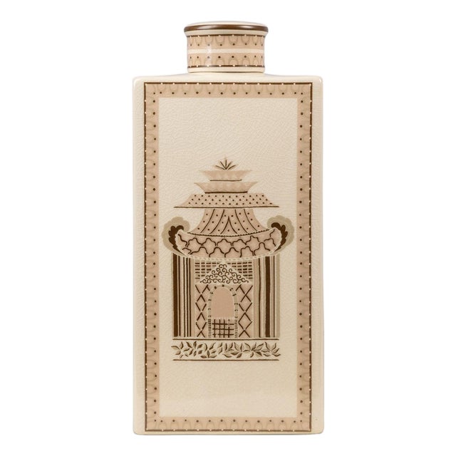 Winterthur for Port 68 Pagoda Garden Mocha Large Jar For Sale