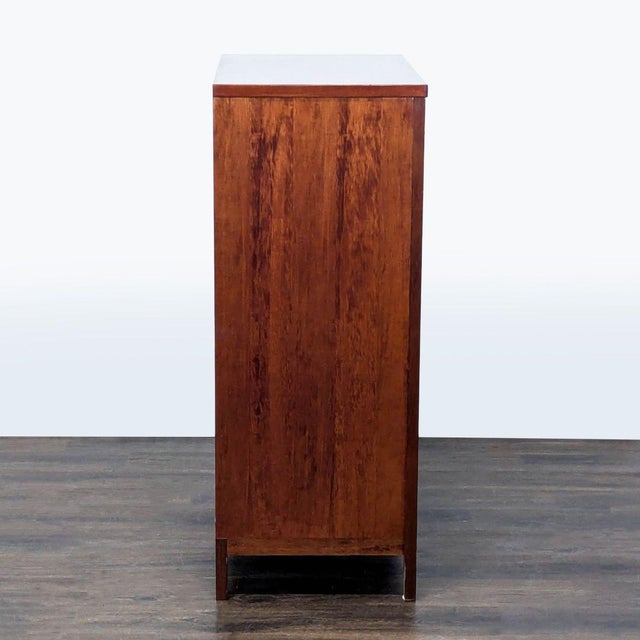 2000 - 2009 Ligna Furniture 6-Drawer Wooden Dresser - Classic Brown Storage Chest For Sale - Image 5 of 10