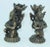 Asian Bronze Hanuman Kneeling Buddhist Figure Candleholders - a Pair For Sale - Image 4 of 11