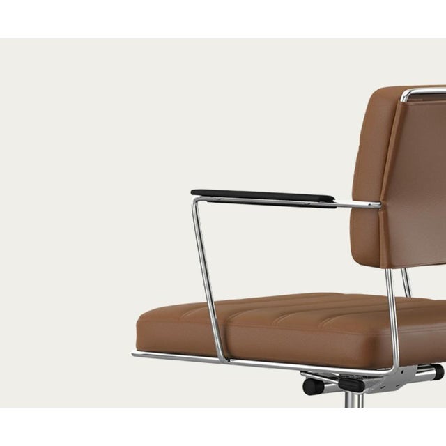 One Collection Time Chair in Chrome and Upholstery from Henrik Tengler For Sale - Image 3 of 12