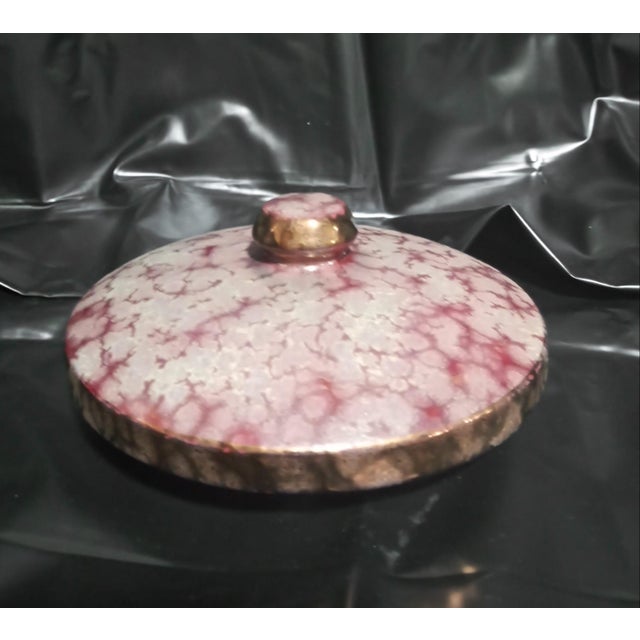 Art Deco Vase from Cerámicas Benlloch, Manises, Spain, 1990s, Set of 3 For Sale - Image 3 of 6
