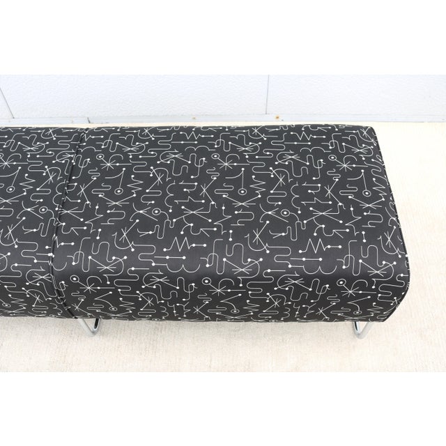 Modernist Jeffrey Bernett for Bernhardt Design Balance Three-Seat Bench For Sale - Image 9 of 12