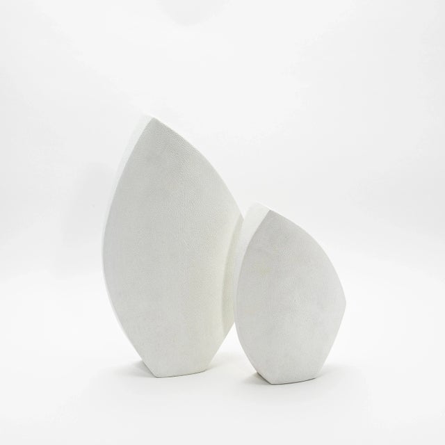 Modern Shagreen Vase by R&y Augousti For Sale - Image 12 of 12