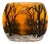 Art Nouveau Cameo Vase with Winter Landscape by Daum Nancy, France, 1900 For Sale