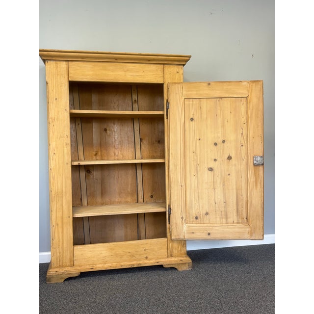 19th Century European Pine Cupboard For Sale - Image 4 of 9