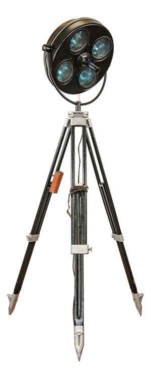 Vintage Four-Lens Floor Lamp from Hanau, 1960s