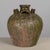 Dark Green 18th Century French Pottery Walnut Oil Jug From Perigord For Sale - Image 8 of 13