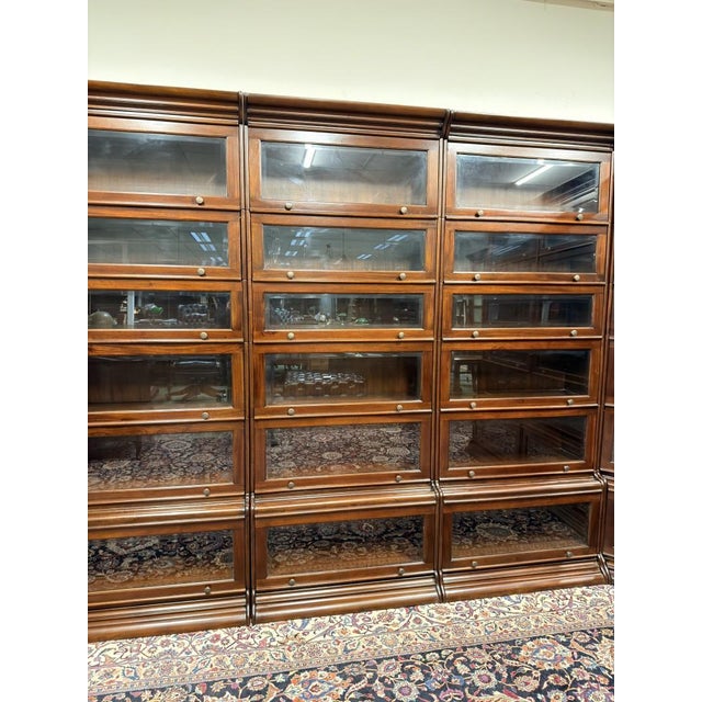 Vintage English Corner Bookcase For Sale - Image 14 of 18