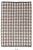 4'x6' Diamond Pattern Jute Cotton Hand Woven Bohomien Rug For Sale - Image 12 of 12