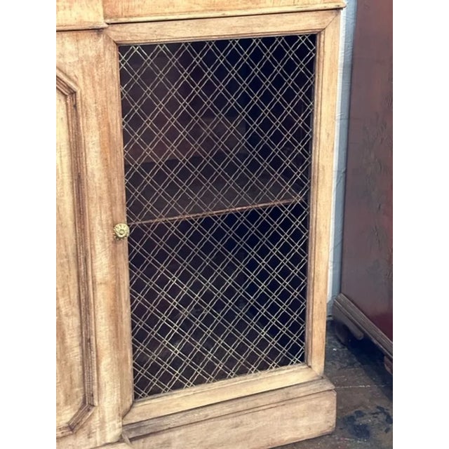 19th Century 19th Century English Bleached Mahogany Credenza For Sale - Image 5 of 8
