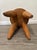 1990s Senofo Wood Side Table Stool Barneys New York Designer Side Table For Sale In Los Angeles - Image 6 of 12