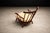 1960s Brazilian Modern Armchair in Imbuia Wood & Cushion, a Forma Decorativa, Brazil, 1960s For Sale - Image 5 of 15
