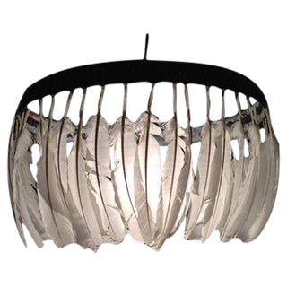 Feather Ceiling Light For Sale