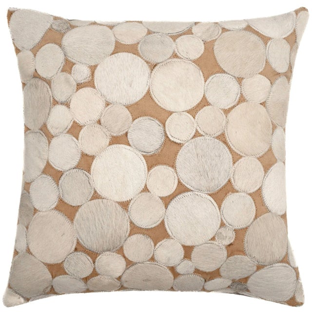 Transform your living space into a cozy, rustic oasis with our genuine cowhide leather decorative throw pillows. Expertly...