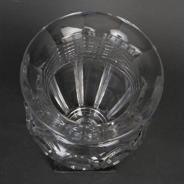 Glass Antique Crystal Vase by Baccarat, 1900s For Sale - Image 7 of 10
