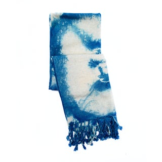 Solstice Pestemal, Blue Throw or Tablecloth For Sale