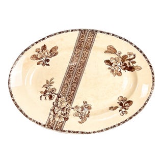 Vintage French Platter For Sale