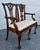 Vintage Carved Mahogany Settee Chippendale Style Ball & Claw Feet For Sale - Image 14 of 16