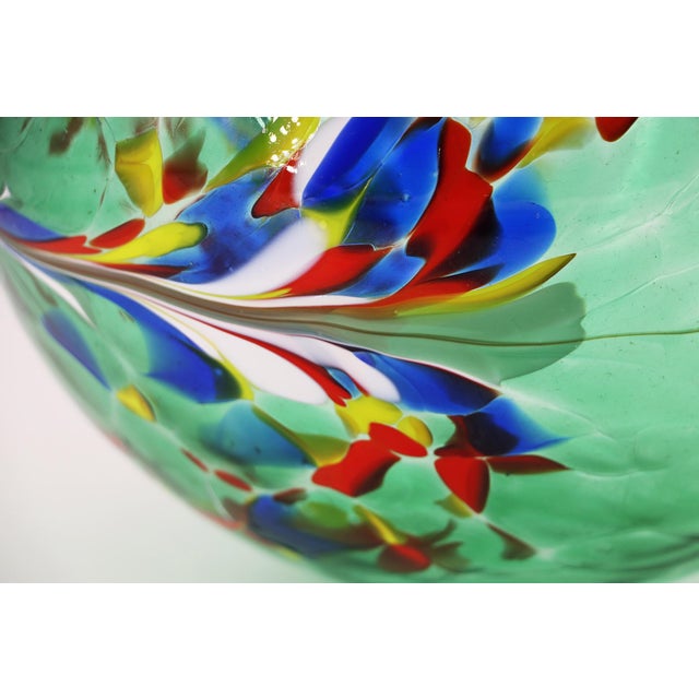 1960s Murano, Italy, Blow-Glass Lampshade For Sale - Image 10 of 14
