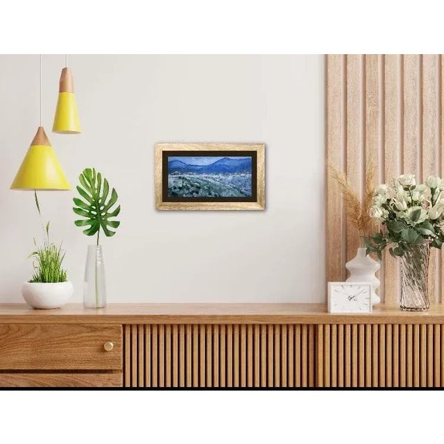 "Truchas Snow" Contemporary Impressionist Style Oil Painting For Sale - Image 9 of 12