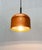 Vintage German Space Age Yellow Orange Pendant Lamp by Arnold Berges for Staff, 1970s For Sale - Image 13 of 18