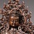 Metal Late 19th Century Bronze Vajrasattva Buddha Statue With Flame Aureole, 1510g For Sale - Image 7 of 9