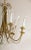 Lightolier 1960's Tommi Parzinger Style Brass and Crystal Chandelier For Sale - Image 4 of 13