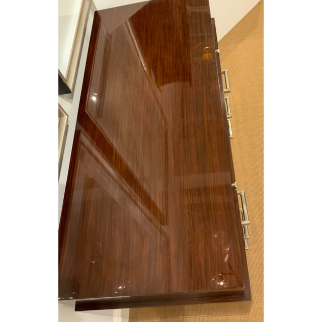 Theodore Alexander for Ralph Lauren Lacquered Mahogany Finished Pryce