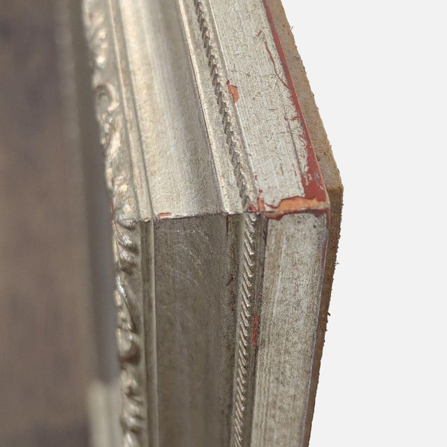 Traditional Carolina Mirror Company Carved Wood Frame Mirror For Sale - Image 3 of 6