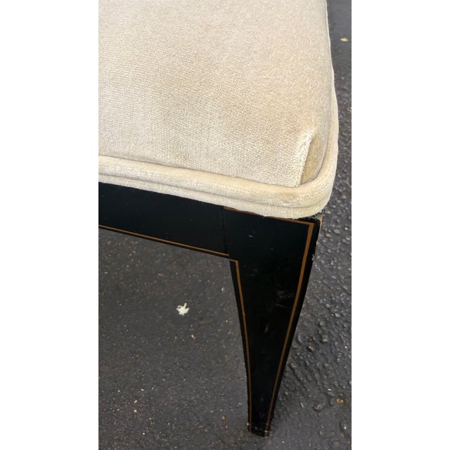 Late 20th Century 10 Kindel Neoclassical Dining Chairs With Scroll Arms – Newly Reupholstered For Sale - Image 9 of 15