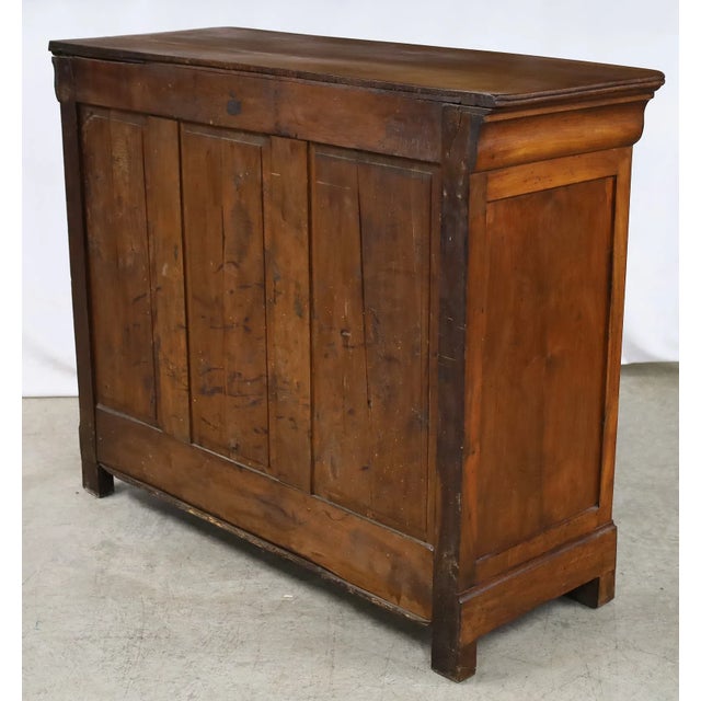 Wood 19th Century French Louis Philippe Walnut Buffet For Sale - Image 7 of 7